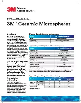 Introduction M White Ceramic Microspheres are unique semitransparent whitecolored ne particle