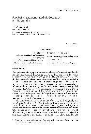 Letters 3, 1996 105-123 A selected and annotated