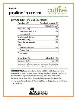 praline ‘n cream