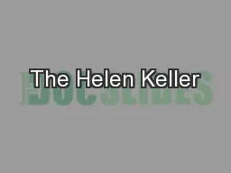 The Helen Keller