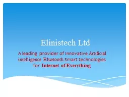 Elinistech Ltd