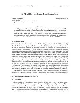 JournalofInstruction-LevelParallelism7(2005)1-10Submitted1/05;publishe