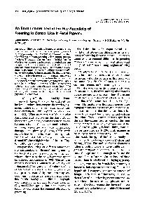 968 THE JOURNAL OF PARASITOLOGY, VOL. 79, NO. 6, DECEMBER 1993