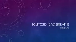 Holitosis
