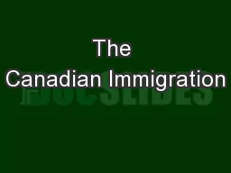 The Canadian Immigration