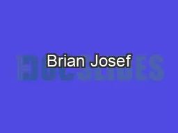 Brian Josef