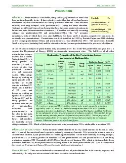 Human Health Fact Sheet  ANL, November 2001