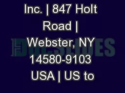 Ashly Audio, Inc. | 847 Holt Road | Webster, NY 14580-9103 USA | US to
