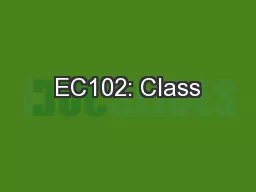 EC102: Class