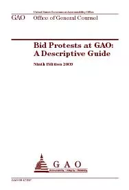 GAO-09-471SP Bid Protests at GAO