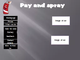 Pay and spray