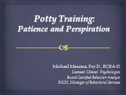 Potty Training: