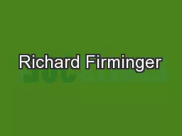 Richard Firminger