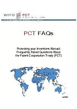 FAQs About the PCT ___________________________________________________