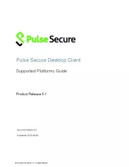 by Pulse Secure, LLC. All rights reserved