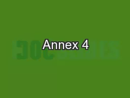 Annex 4