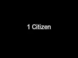 1 Citizen