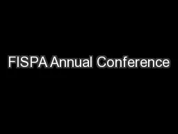 FISPA Annual Conference