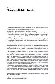 Chapter2AtmosphericRadiativeTransferTheinteractionbetweenatmosphericma