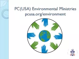 PC(USA) Environmental Ministries
