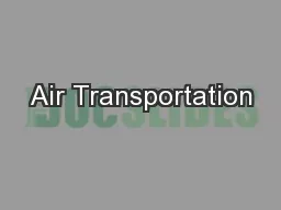 Air Transportation