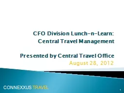 CFO Division Lunch-n-Learn: