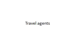 Travel agents