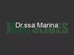Dr.ssa Marina