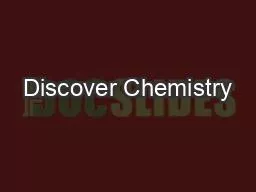 Discover Chemistry