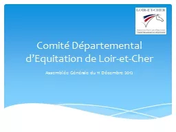 Comité Départemental d’Equitation de Loir-et-Cher
