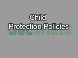 Child Protection Policies