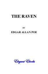 THE RAVEN  BY EDGAR ALLAN POE