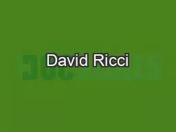 David Ricci