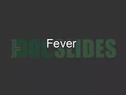 Fever �38