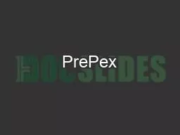 PrePex
