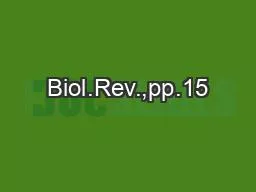 Biol.Rev.,pp.15