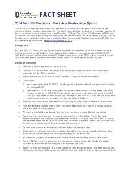 2014 Farm Bill Decisions:  Base Acre Reallocation OptionThis article d