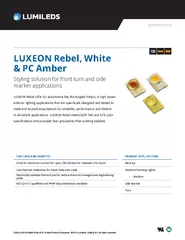 LUXEON Rebel LEDs for automotive has the longest history in high power