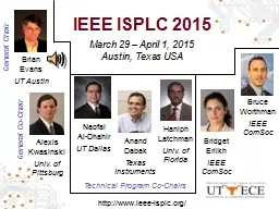 IEEE ISPLC 2015