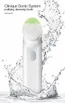 Clinique Sonic System purifying cleansing brush user guide  IMPORTANT SAFEGUARDS     