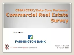 CBIA/CERC/Data Core Partners: