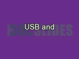 USB and