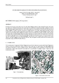 International Archives of Photogrammetry and Remote Sensing. Vol. XXXI