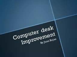 Computer desk Improvement