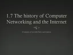 1.7 The history of Computer