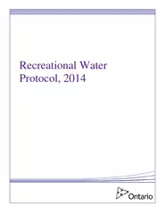 Recreational Water Protocol, 2014