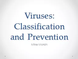 Viruses: Classification and Prevention
