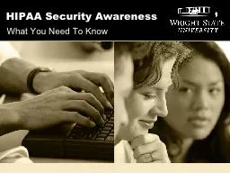 HIPAA Security Awareness