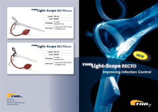1 Light-Scope RECTO Maxi1 Insufﬂ ation bulb