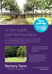 Rectory FarmHESTON & CRANFORD A new public park for HounslowAreas of t